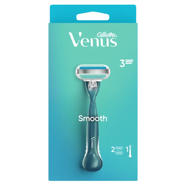 Gillette Venus Smooth Női Borotva, 2 Borotvabetétekkel termékhez kapcsolódó kép