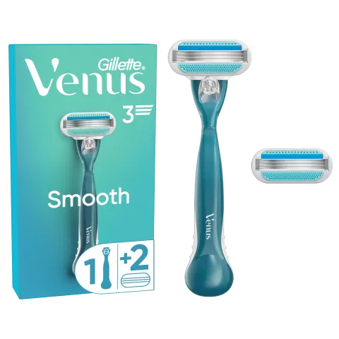 Gillette Venus Smooth Női Borotva, 2 Borotvabetétekkel termékhez kapcsolódó kép