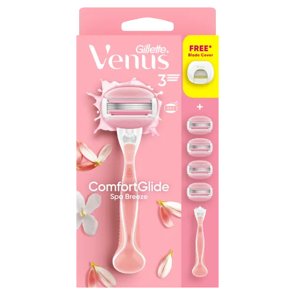 Gillette Venus ComfortGlide Női Borotva Spa Breeze, 4 Borotvabetét termékhez kapcsolódó kép