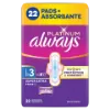 Always Platinum Egészségügyi Betét Super Extra (3-as méret), 22 db Betét termékhez kapcsolódó kép