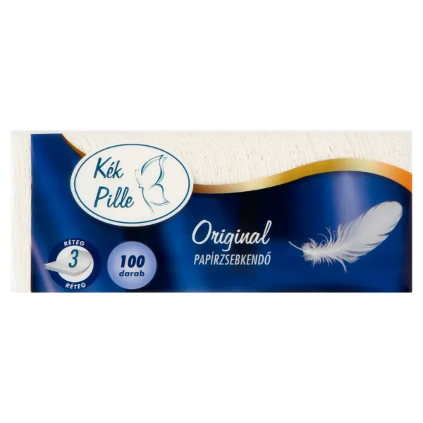 Kék Pille Original papírzsebkendő 3 réteg 100 db termékhez kapcsolódó kép