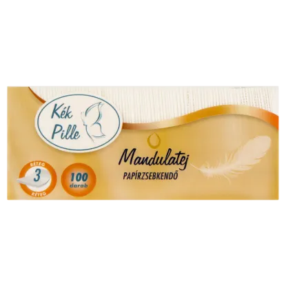 Kék Pille Mandulatej papírzsebkendő 3 réteg 100 db termékhez kapcsolódó kép