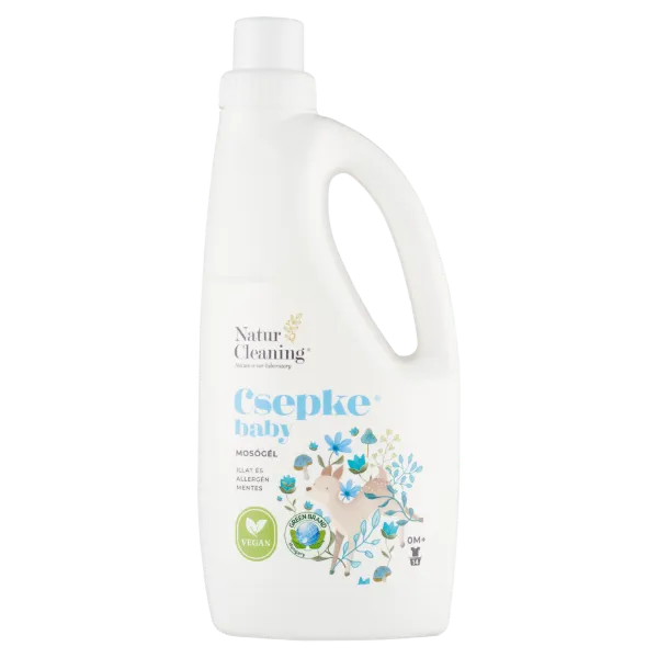 Csepke Baby illat és allergén mentes mosógél 14 mosás 1000 ml termékhez kapcsolódó kép