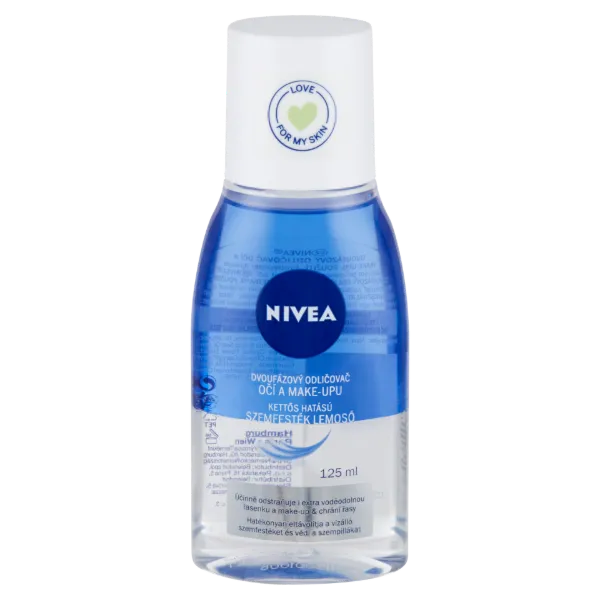 NIVEA Double Effect szemfestéklemosó 125 ml termékhez kapcsolódó kép