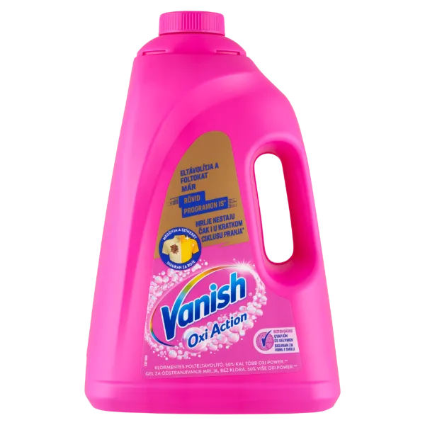 Vanish Oxi Action folteltávolító gél koncentrátum 3 l termékhez kapcsolódó kép
