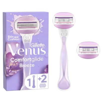 Gillette Venus ComfortGlide Breeze Borotva – 2 db Borotvabetét termékhez kapcsolódó kép