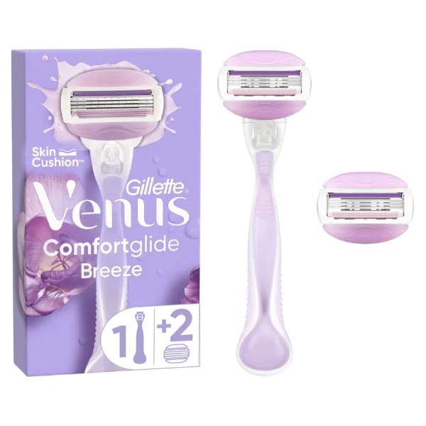 Gillette Venus ComfortGlide Breeze Borotva – 2 db Borotvabetét termékhez kapcsolódó kép