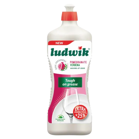 Ludwik gránátalma és verbena illatú mosogatószer 900 g termékhez kapcsolódó kép