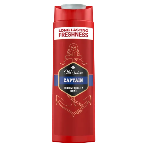 Old Spice Captain Férfi 3 az 1-ben Sampon és Tusfürdő, 400 ml termékhez kapcsolódó kép