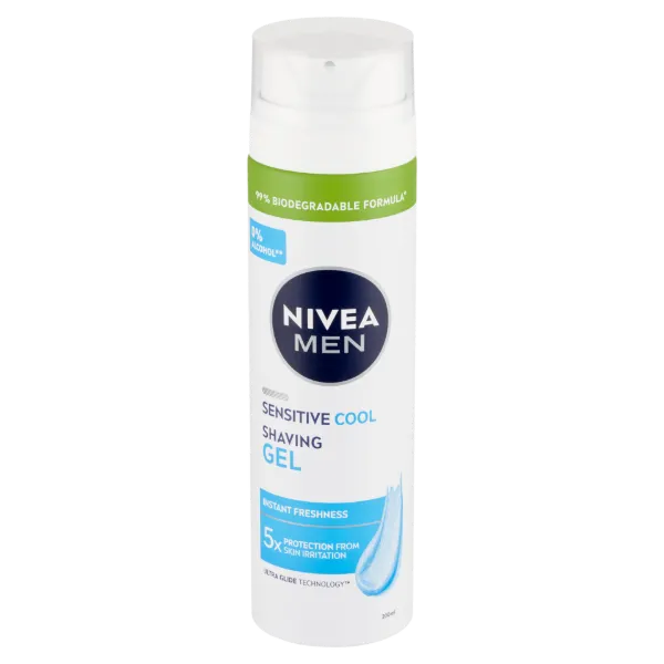 NIVEA MEN Sensitive Cool borotvagél 200 ml termékhez kapcsolódó kép