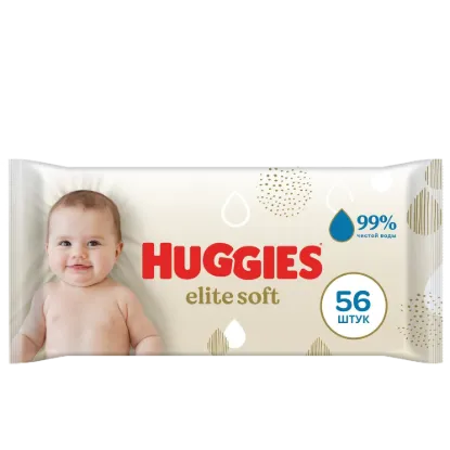 Huggies nedves törlőkendő 56 db Elite Soft termékhez kapcsolódó kép