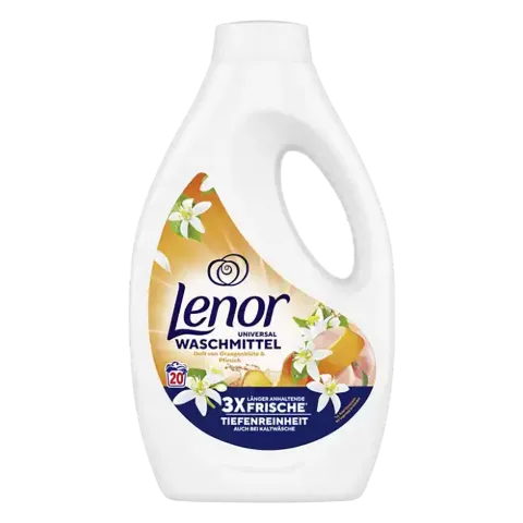 Lenor folyékony mosószer 20 mosás 1 l Universal Orange&Peach termékhez kapcsolódó kép