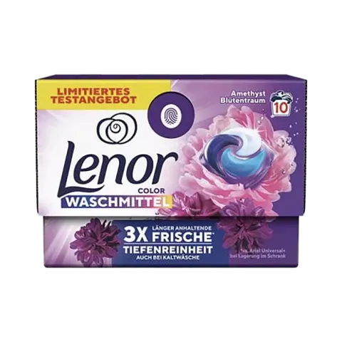Lenor folyékony kapszula 10 mosás 10 db All in 1 Color Blossom Dream termékhez kapcsolódó kép