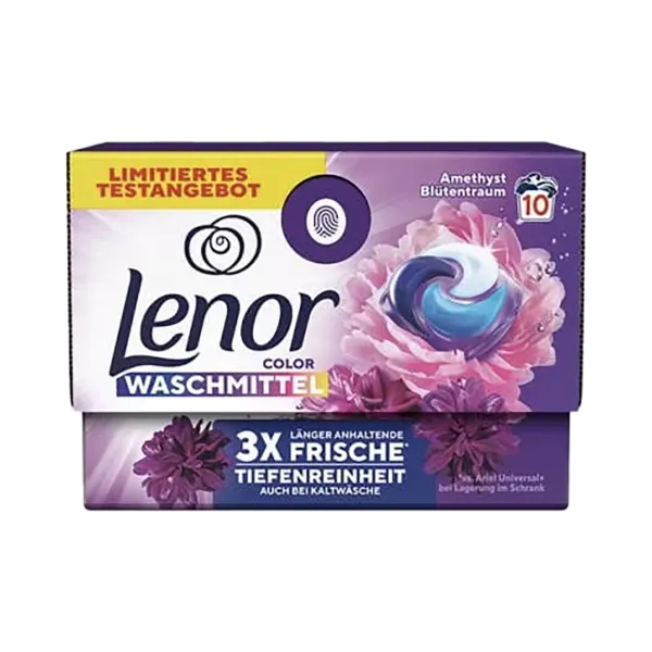 Lenor folyékony kapszula 10 mosás 10 db All in 1 Color Blossom Dream termékhez kapcsolódó kép