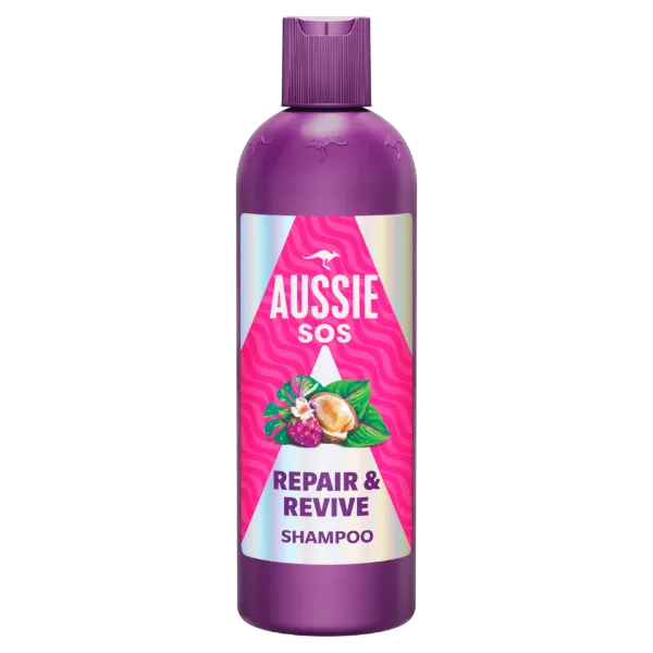Aussie SOS Repair & Revive Sampon 300ml Száraz, Igénybevett, Károsodott Hajra termékhez kapcsolódó kép