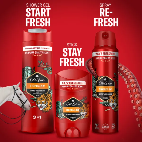 Old Spice Tiger Claw Deo Spray Férfiaknak, 150 ml termékhez kapcsolódó kép