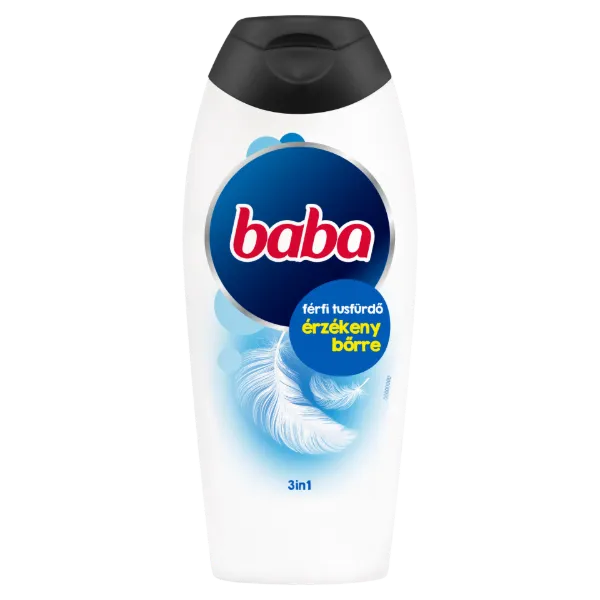 Baba 3in1 férfi tusfürdő érzékeny bőrre 400 ml  termékhez kapcsolódó kép