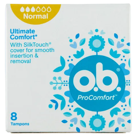 o.b. ProComfort Normal tampon 8 db termékhez kapcsolódó kép