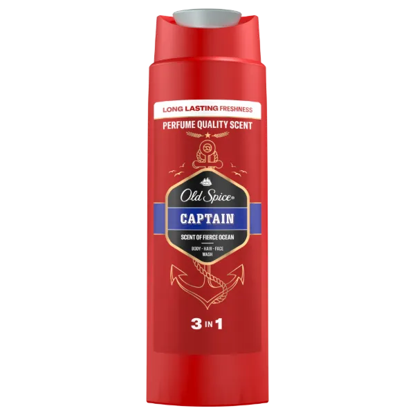 Old Spice Captain Tusfürdő És Sampon Férfiaknak, 250 ml termékhez kapcsolódó kép