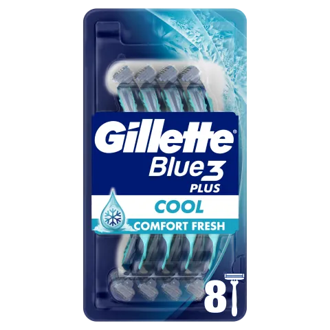 Gillette Blue3 Plus Cool, Eldobható Borotva Férfiaknak,  Darabos Kiszerelés termékhez kapcsolódó kép