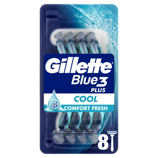 Gillette Blue3 Plus Cool, Eldobható Borotva Férfiaknak,  Darabos Kiszerelés termékhez kapcsolódó kép