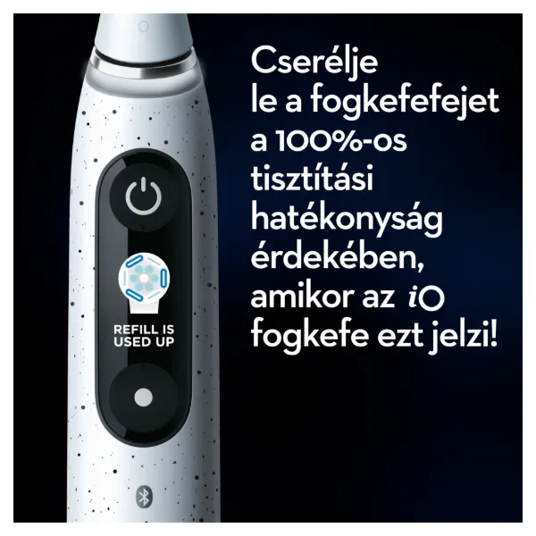Oral-B iO 10 Elektromos Fogkefe, Fehér termékhez kapcsolódó kép