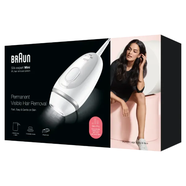 Braun Silk-expert Mini PL1124 IPL-készülék 2 tartozékkal termékhez kapcsolódó kép