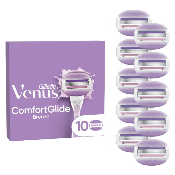 Venus ComfortGlide Breeze Borotvabetét x10 termékhez kapcsolódó kép