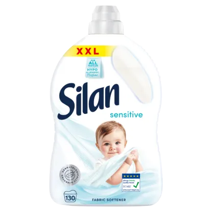 Silan Sensitive textilöblítő koncentrátum 130 mosás 2860 ml termékhez kapcsolódó kép