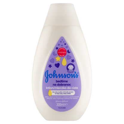 Johnson's Bedtime babaápoló 300 ml termékhez kapcsolódó kép