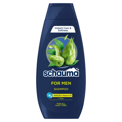 Schauma férfi sampon B5 pro-vitaminnal & komló kivonattal, minden hajtípusra 400 ml termékhez kapcsolódó kép