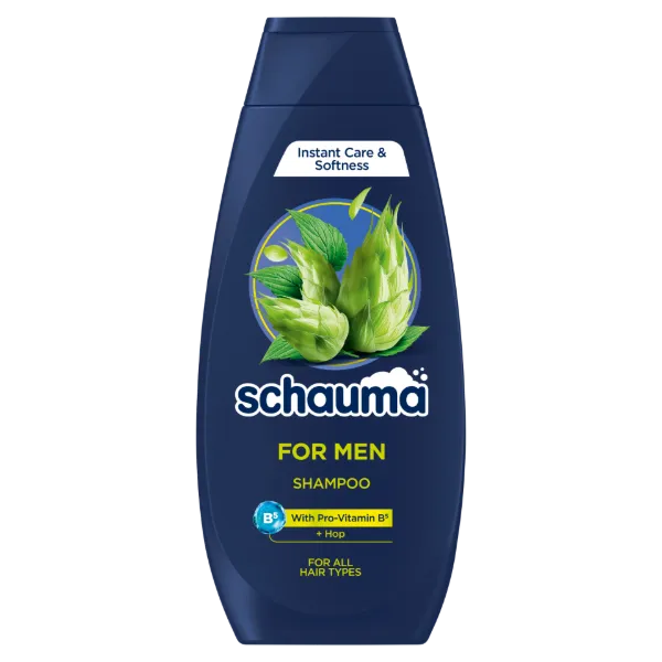 Schauma férfi sampon B5 pro-vitaminnal & komló kivonattal, minden hajtípusra 400 ml termékhez kapcsolódó kép