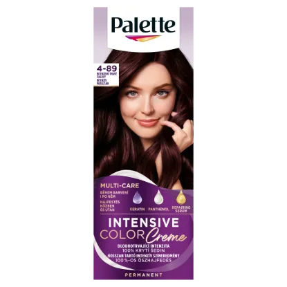 Palette Intensive Color Creme tartós hajfesték 4-89 Intenzív padlizsán termékhez kapcsolódó kép