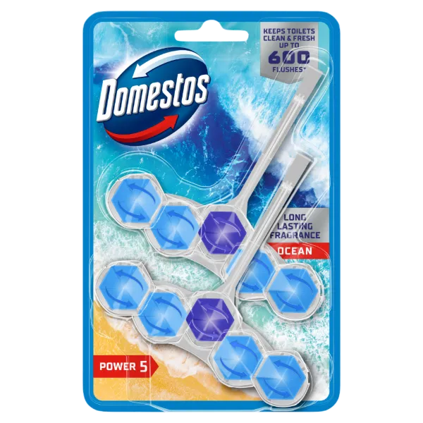 Domestos Power 5 Ocean WC frissítő blokk 2 x 50 g  termékhez kapcsolódó kép