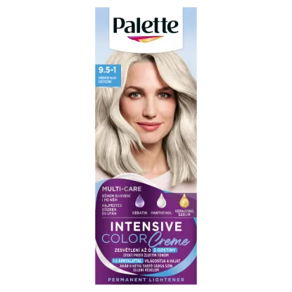 Palette Intensive Color Creme tartós hajfesték 9,5-1 ezüstszőke termékhez kapcsolódó kép
