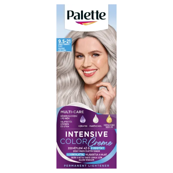 Palette Intensive Color Creme tartós hajfesték 9,5-21 ragyogó ezüstszőke termékhez kapcsolódó kép