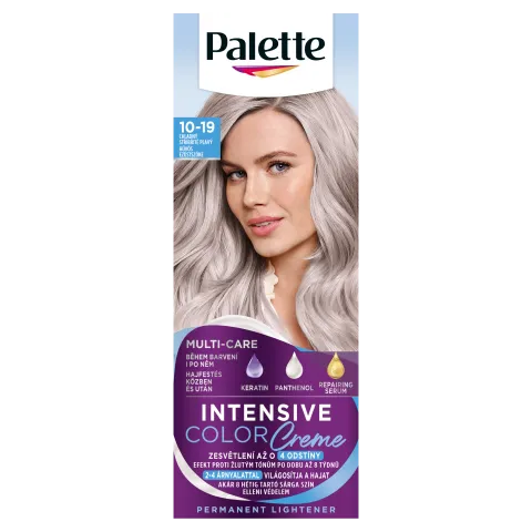 Palette Intensive Color Creme tartós hajfesték 10-19 hűvös ezüstszőke termékhez kapcsolódó kép