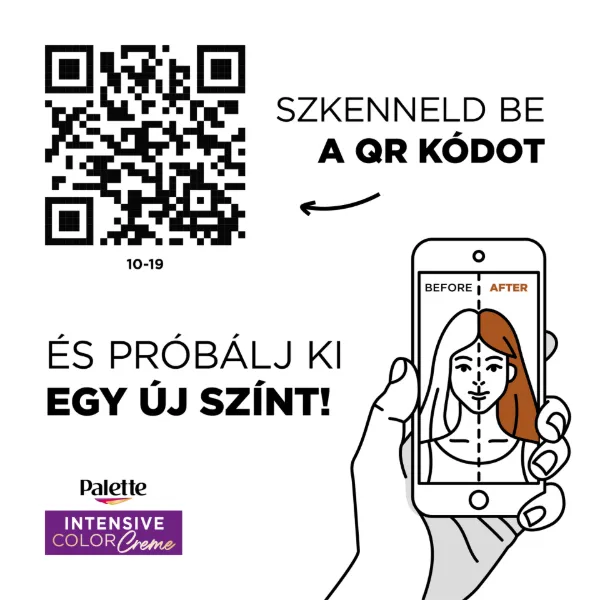 Palette Intensive Color Creme tartós hajfesték 10-19 hűvös ezüstszőke termékhez kapcsolódó kép