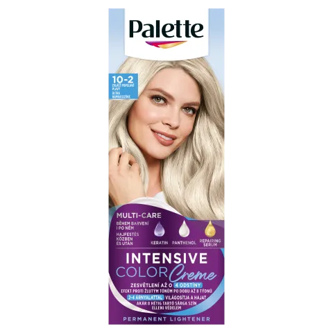 Palette Intensive Color Creme tartós hajfesték 10-2 ultra hamvasszőke termékhez kapcsolódó kép