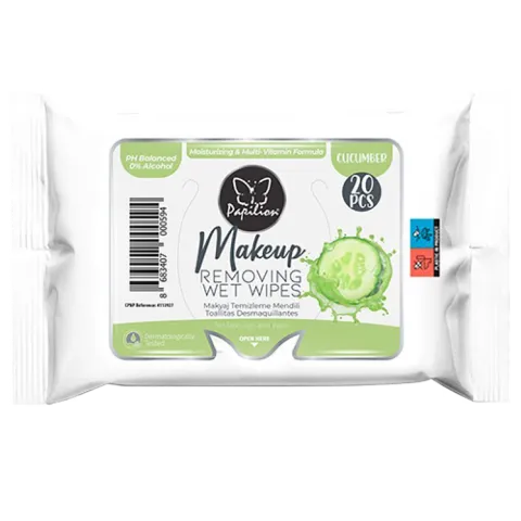 Papilion Sminklemosó nedves törlőkendő 20db-os termékhez kapcsolódó kép