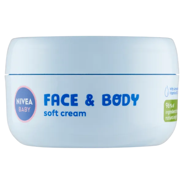 NIVEA Baby Face & Body Soft krém 200 ml  termékhez kapcsolódó kép