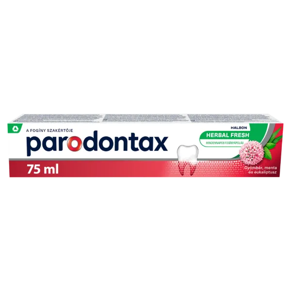 Parodontax Herbal Fresh fluoridos fogkrém 75 ml termékhez kapcsolódó kép
