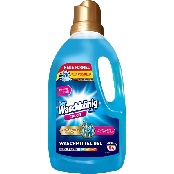Der Waschkönig mosógél 54 mosás 1,625 l Color termékhez kapcsolódó kép
