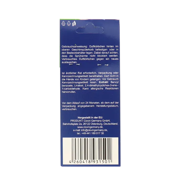 Glanz Meister mosogatógép illatosító 10 g Apple termékhez kapcsolódó kép