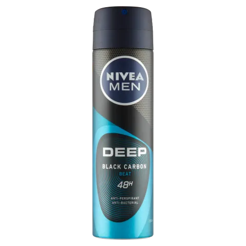 NIVEA MEN Deep Beat izzadásgátló deo spray 150 ml termékhez kapcsolódó kép