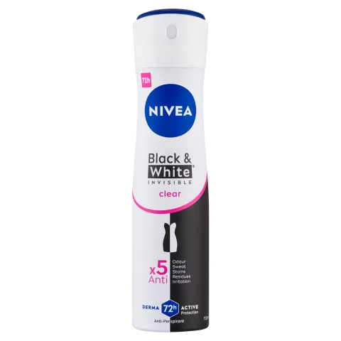 NIVEA Black & White Invisible Pure izzadásgátló 150 ml termékhez kapcsolódó kép
