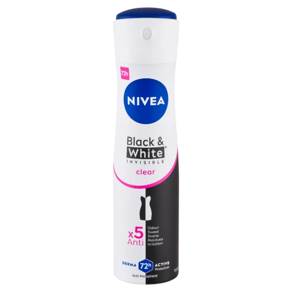 NIVEA Black & White Invisible Pure izzadásgátló 150 ml termékhez kapcsolódó kép