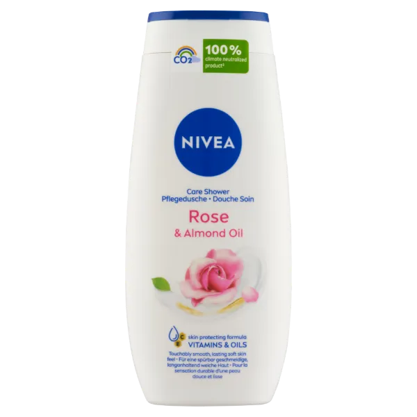 NIVEA Rose & Almond Oil ápoló hatású krémtusfürdő 250 ml termékhez kapcsolódó kép