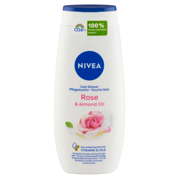 NIVEA Rose & Almond Oil ápoló hatású krémtusfürdő 250 ml termékhez kapcsolódó kép