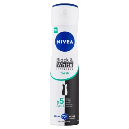 NIVEA Black & White Invisible Fresh izzadásgátló 150 ml termékhez kapcsolódó kép